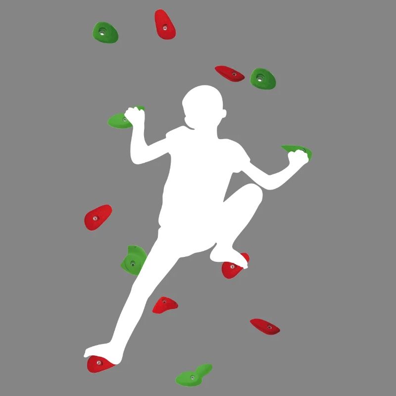 Kids White Climbing Wall – small Boulder