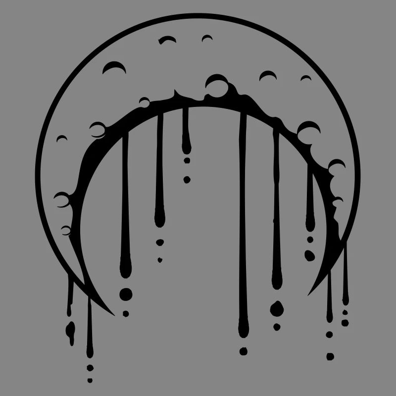Graffiti Drops Lune