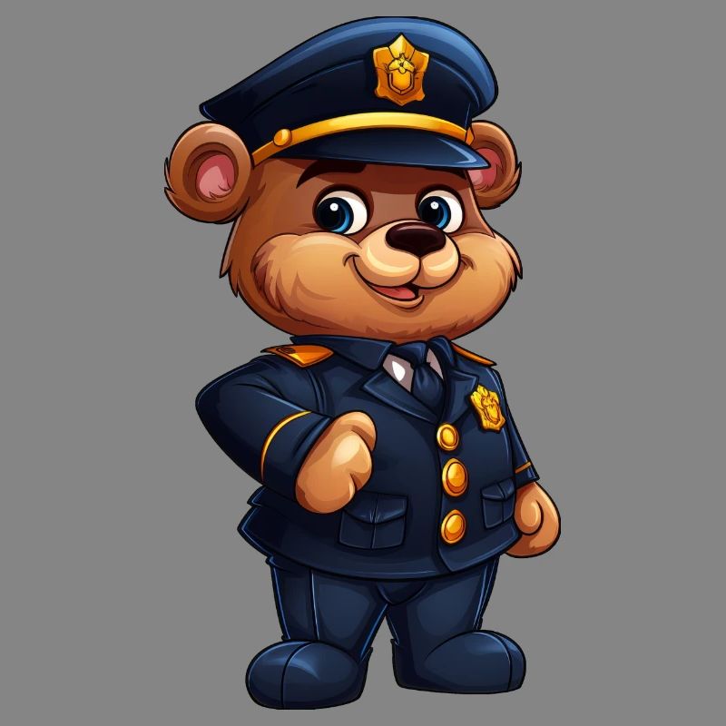 Bear Policeman