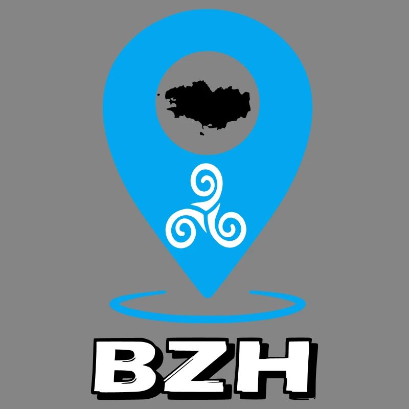 Triskel Breizh Bleu