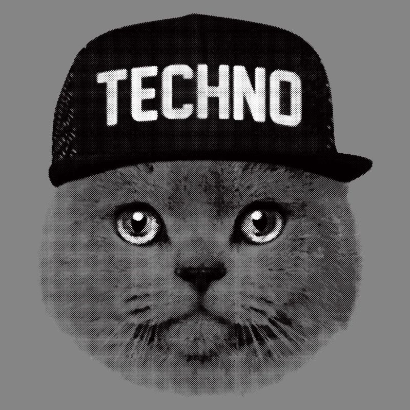 Techno cat