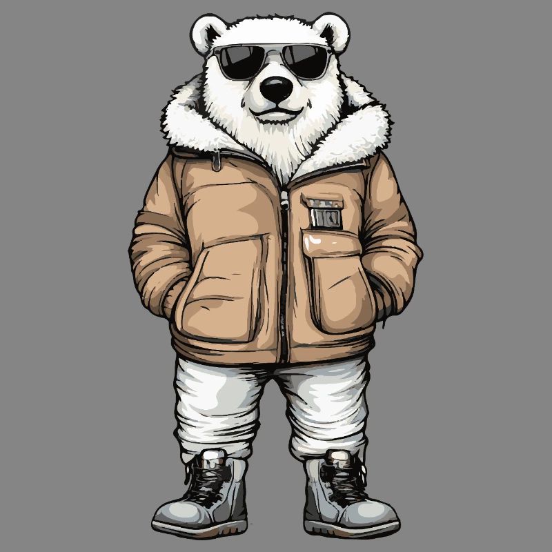Polar Bear Cool Winter