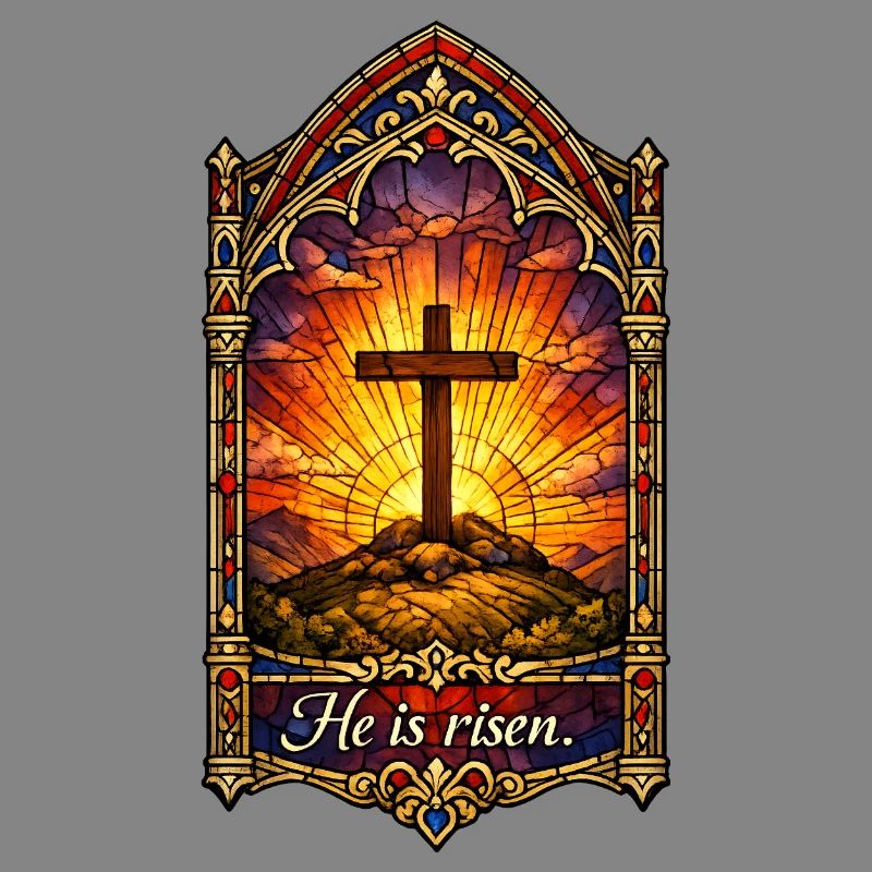 Resurrection He is Risen Easter Jesus