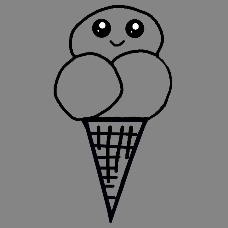 Eis Eiswaffel Eistüte Eiscreme Eiskrem