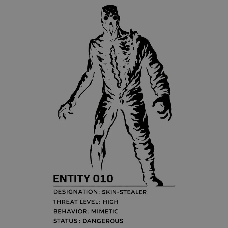 Backrooms Entity 10 black