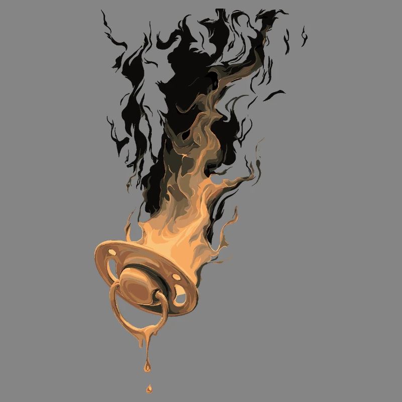 Burning pacifier