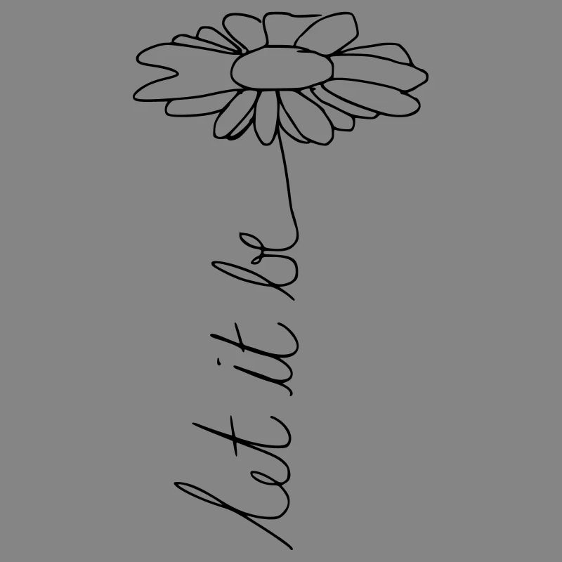 let it be.