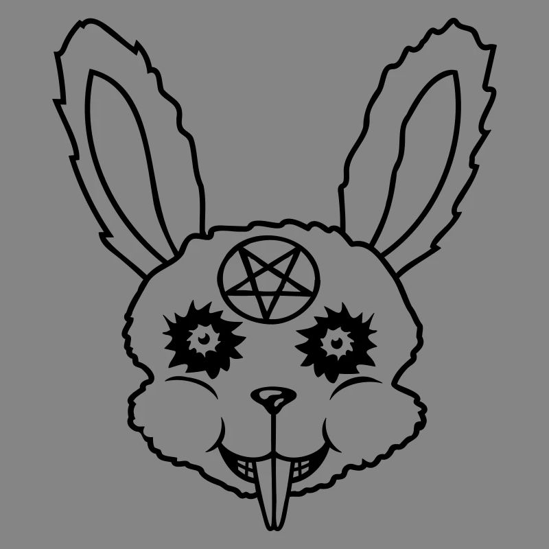 Pentagram Rabbit Satan