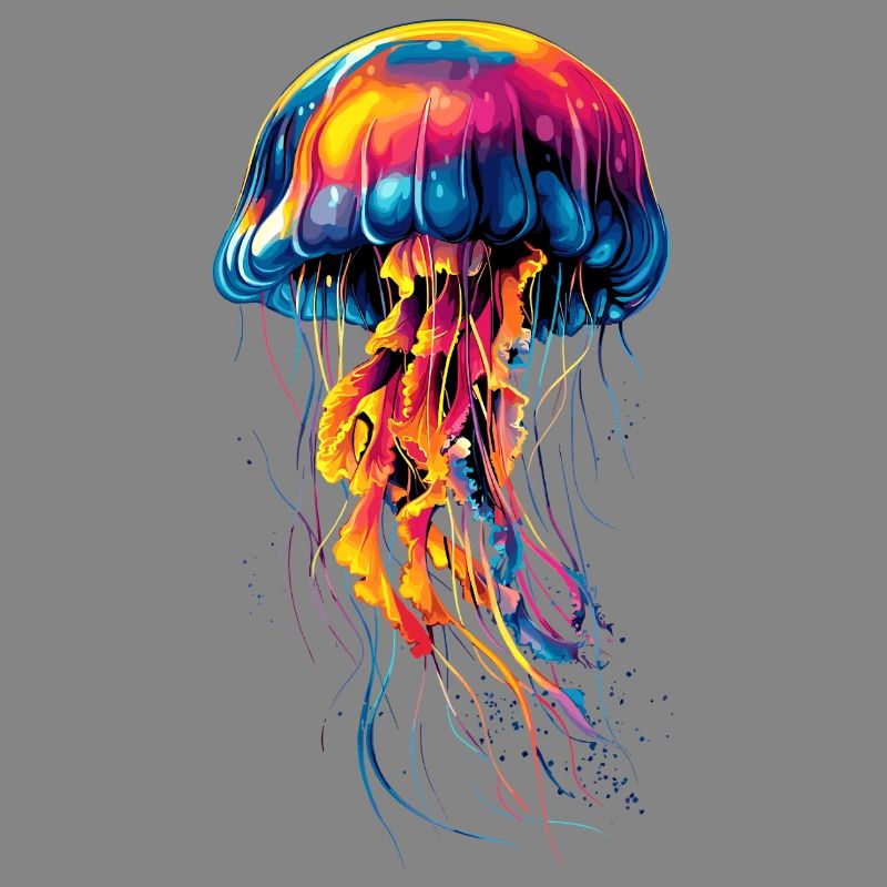 Méduse Méduse de feu Méduse Méduse mignonne