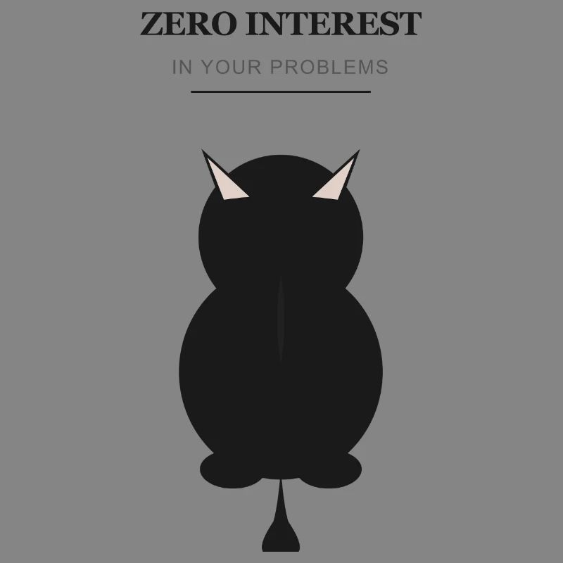 Zero Interest Dämonen-Silhouette