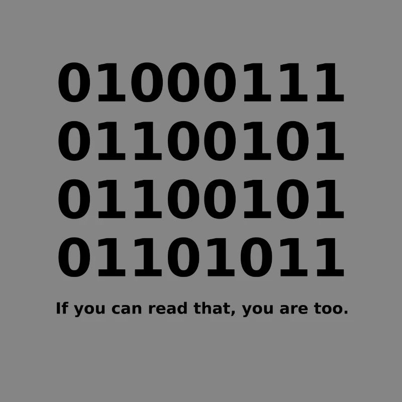 Binary / Binär Code Binärcode Funny T-Shirt