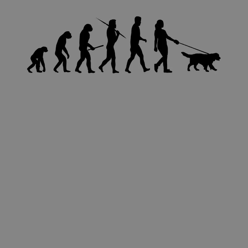 Evolution Walking Dog Gift
