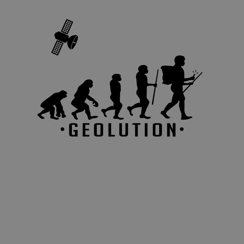Geocaching evolution Shirt Geolution