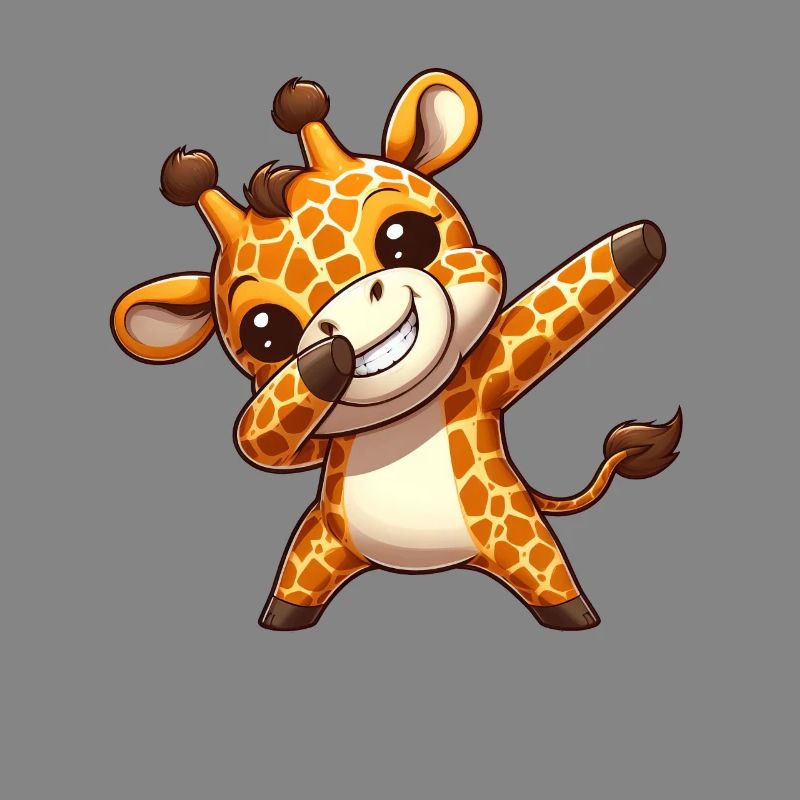 Cool Giraffe Dabbing Style
