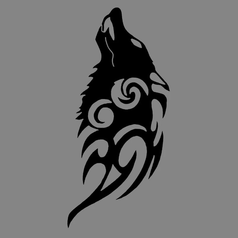 Schwarzer Wolf: Geist des Waldes
