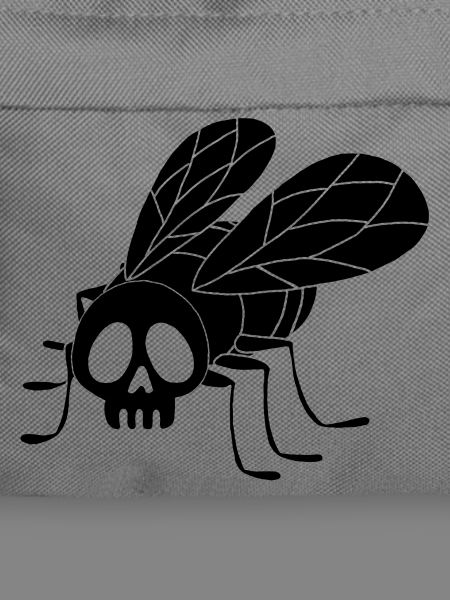 Totes Fliegenkopf (schwarz)