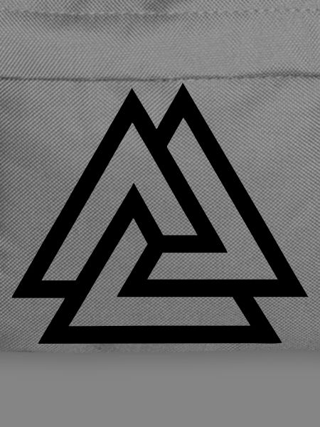 Valknut knot fallen in battle
