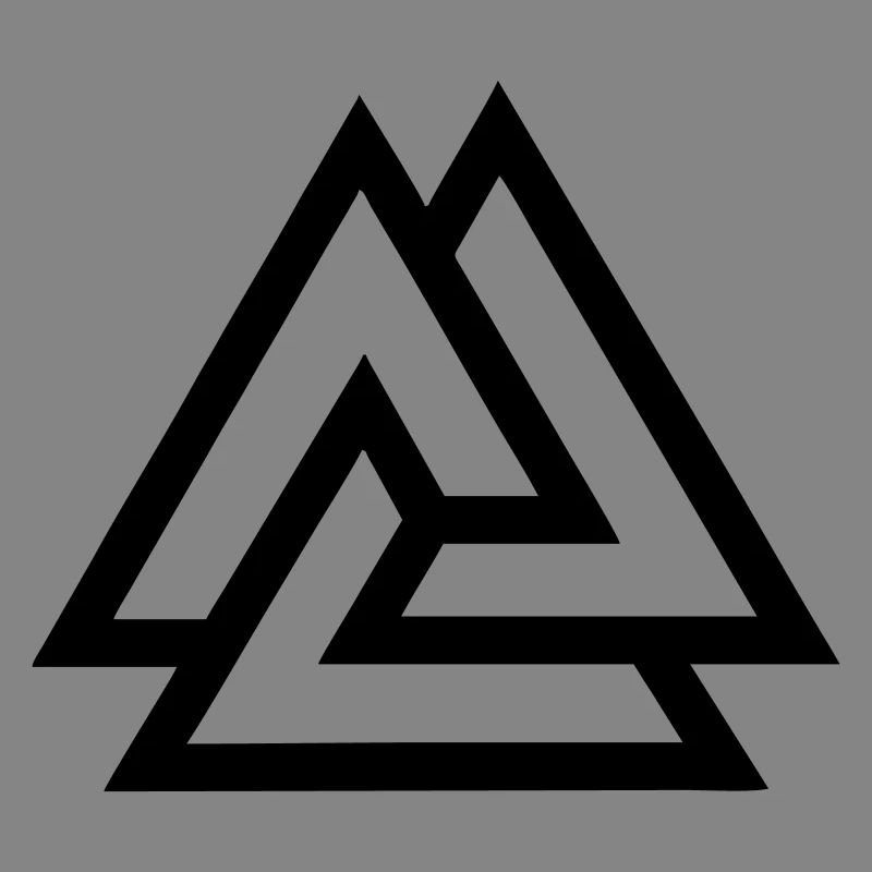 Nœud valknut tombé au combat