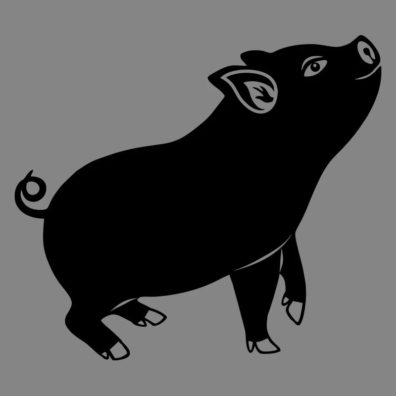 Pig emblem Shadow image