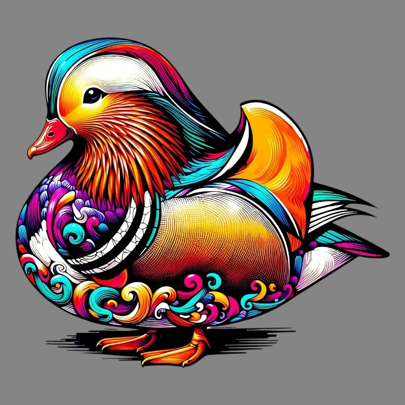 Mandarin duck