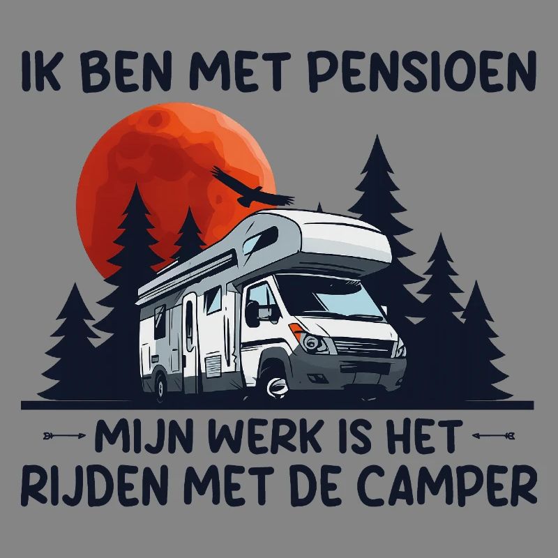Ich bin ein pensionierter Camper.