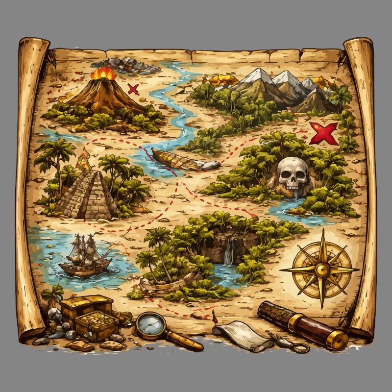 Treasure Map Island Adventure