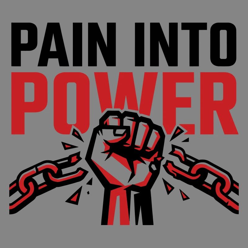 Douleur Devenue Force - Tshirt Résilience