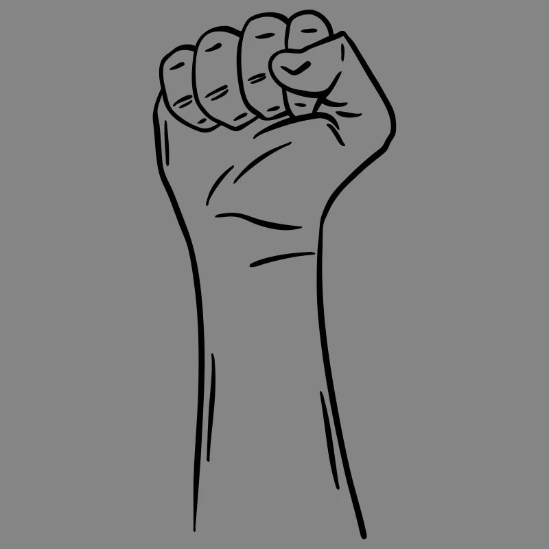 main poing 2 / poing / combat / protestation