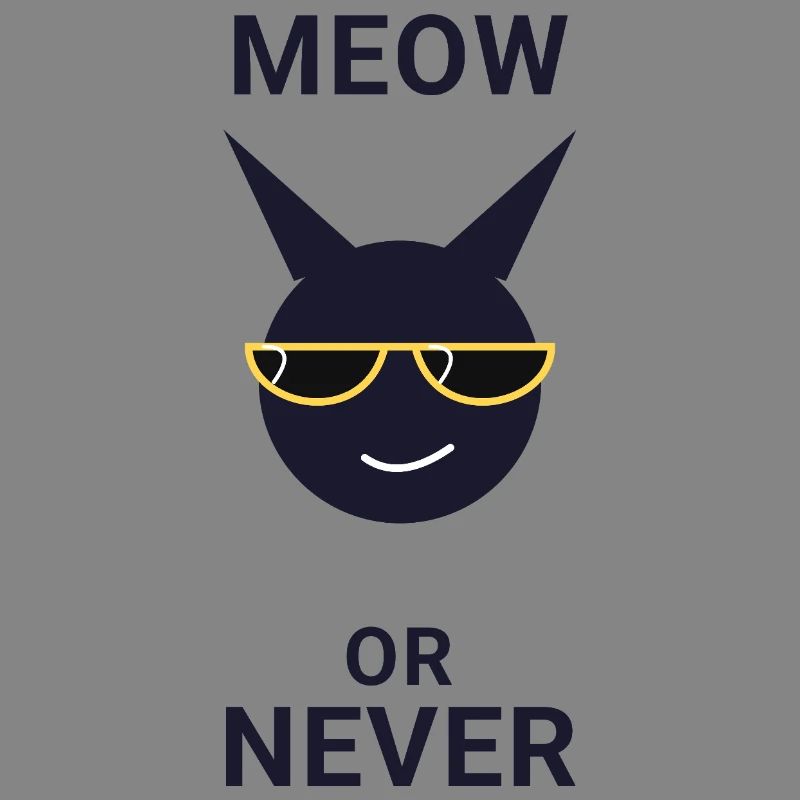 Miau oder nie Sonnenbrillenkatze