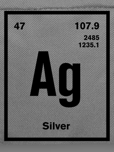 Silver Element im Periodensystem