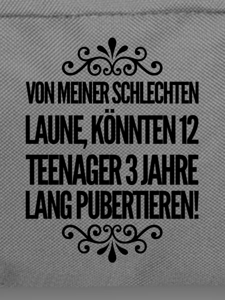 schlechte Laune
