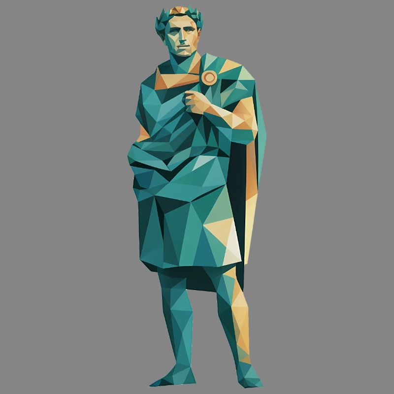 Caesar - Logo de l’histoire cool