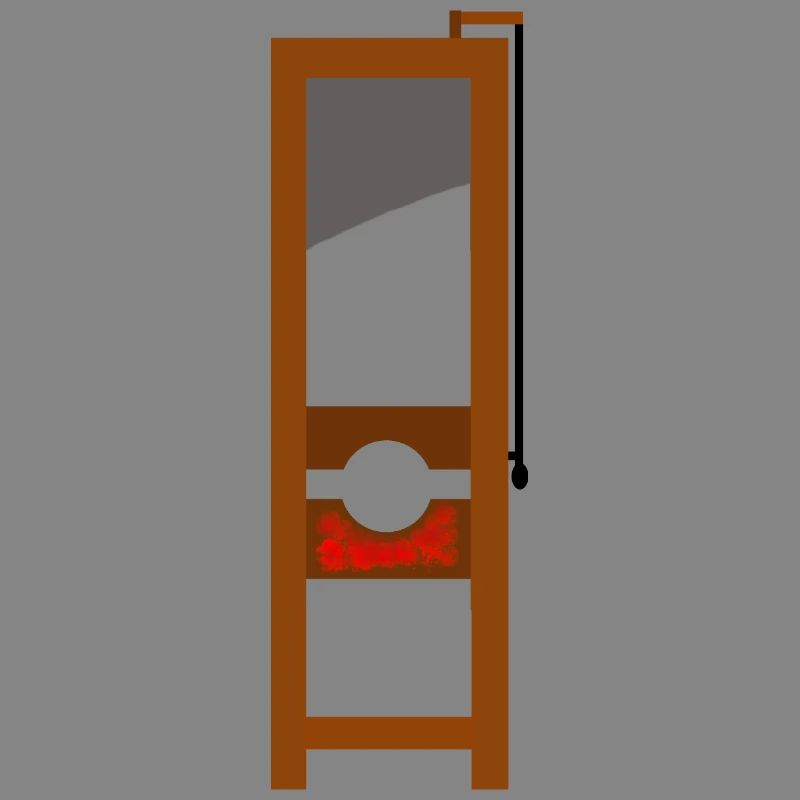 Guillotine Drop Axe Scaffold Execution Horror