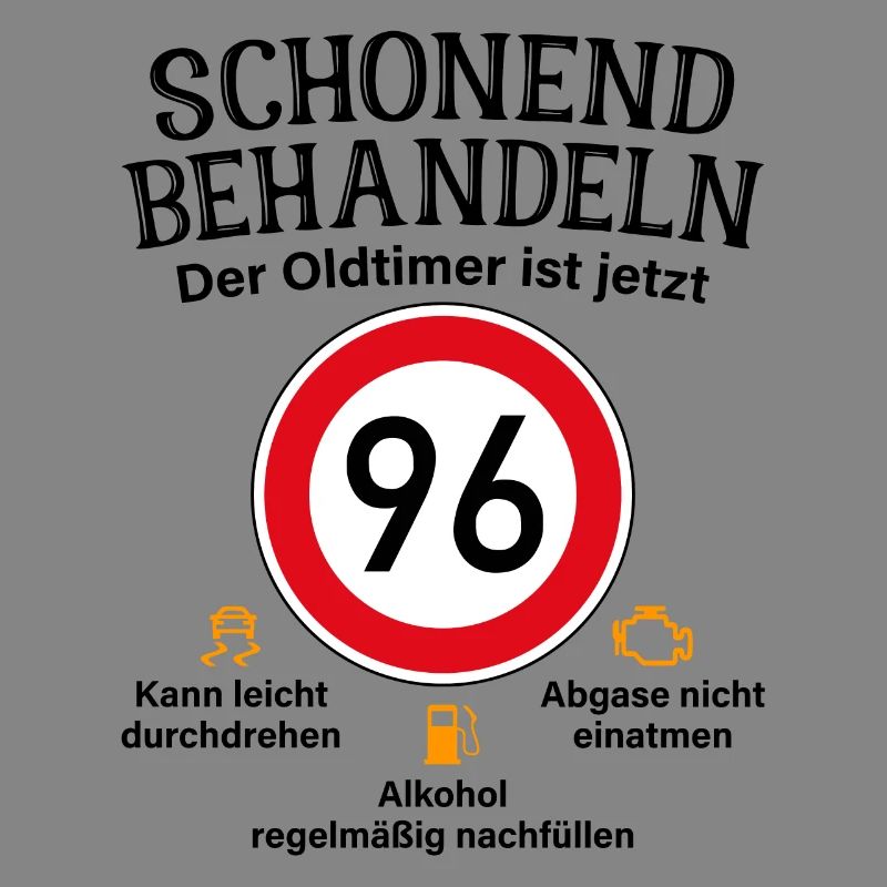 96. Geburtstag Schonend Behandeln Oldtimer Ist 96