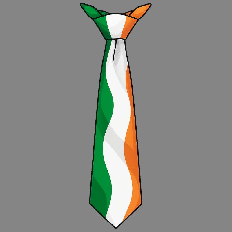 Cravate d’Irlande – Conception du drapeau