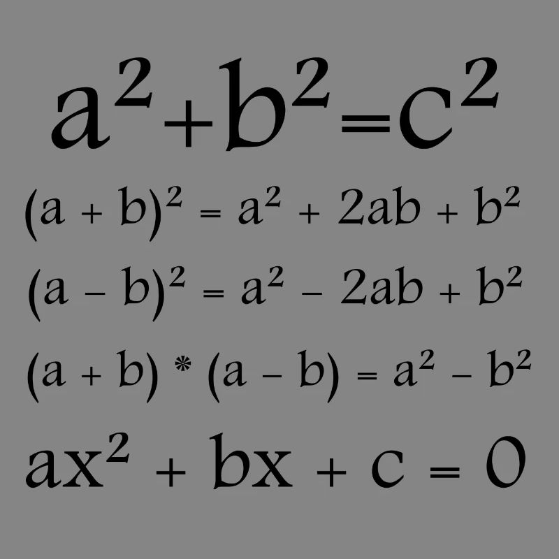 Mathematik / Math / Formel
