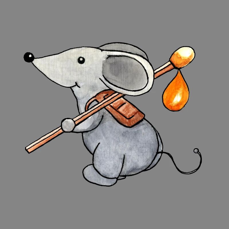 Maus auf Wanderschaft