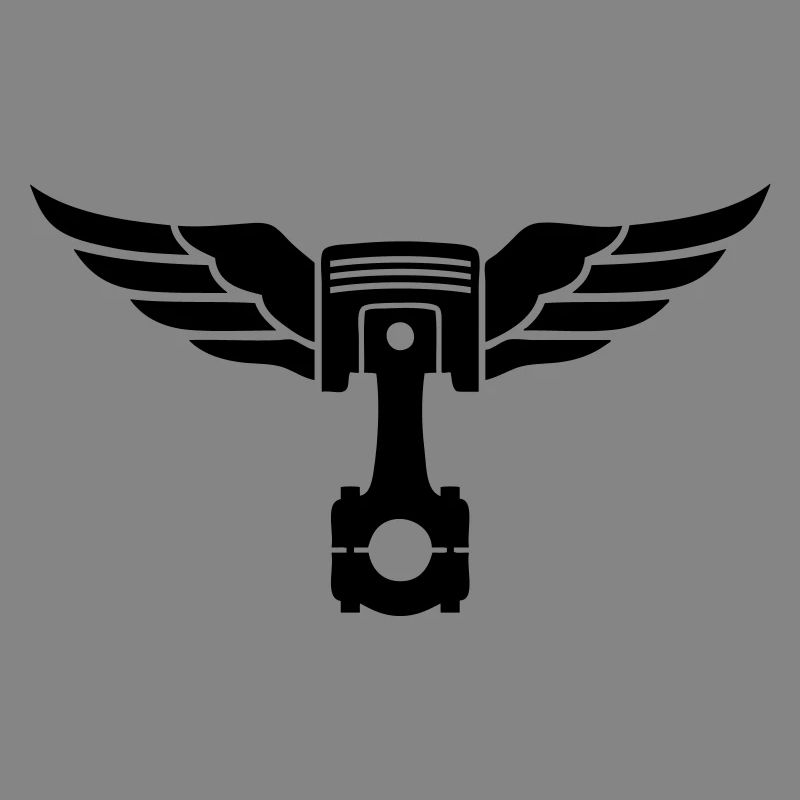 piston et ailes