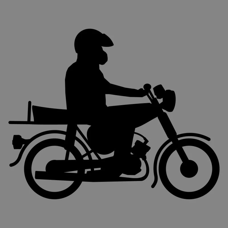 Simson mit Fahrer