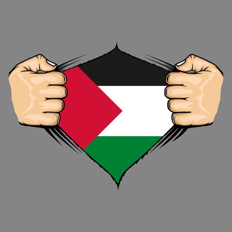 Conception du drapeau de la Palestine