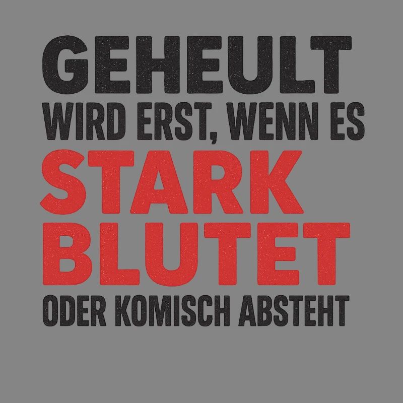 Stark bluten oder still sein – Dorfkind-Style