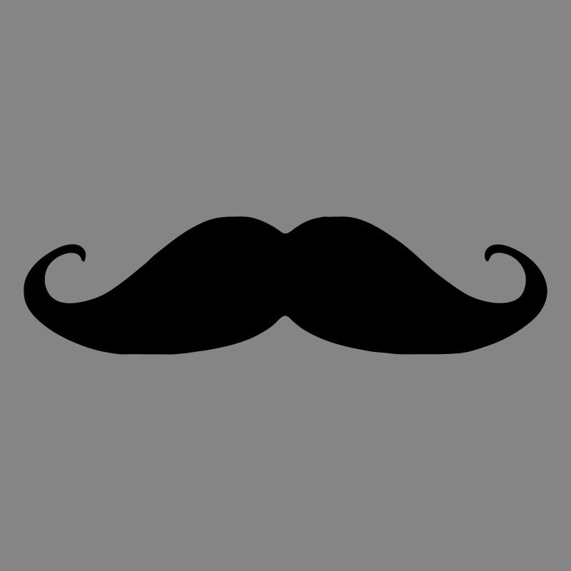 Handlebar mustache