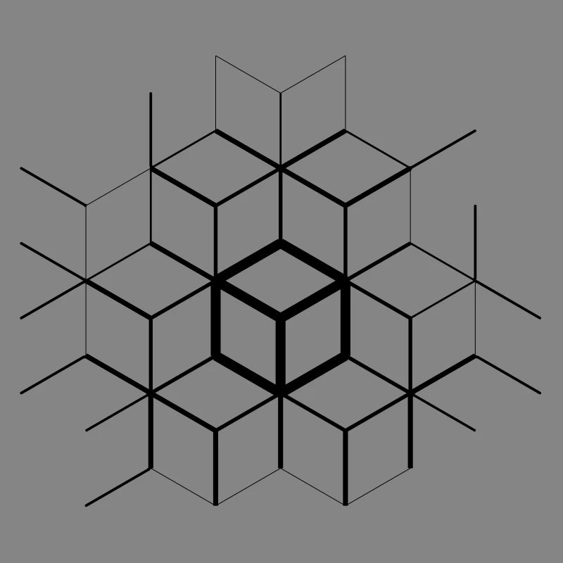 Asymmetric cubes