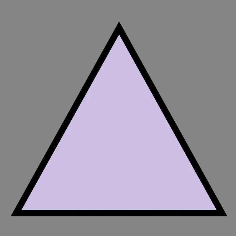 hipster triangle triangle shape