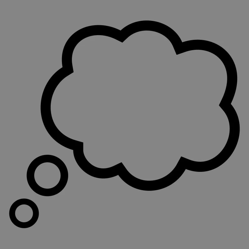 Thinking Bubble Comic Pensée Bulle Bulle Pensées