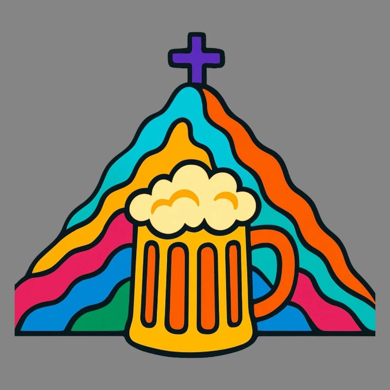 Vertice della birra arcobaleno