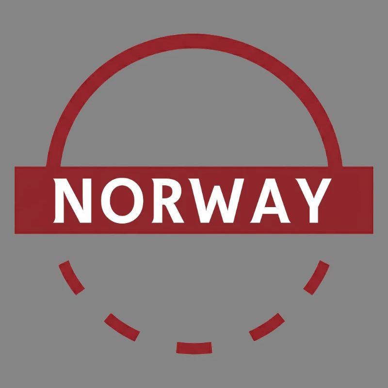 Norwegen Bogen Emblem