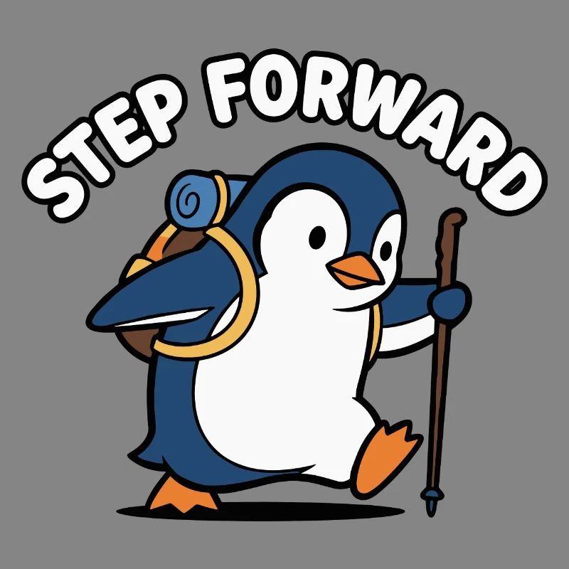Forward Step Penguin