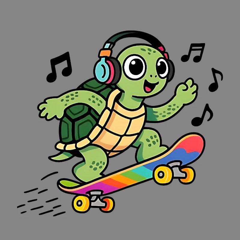 Turtle fun on Rainbow Skate