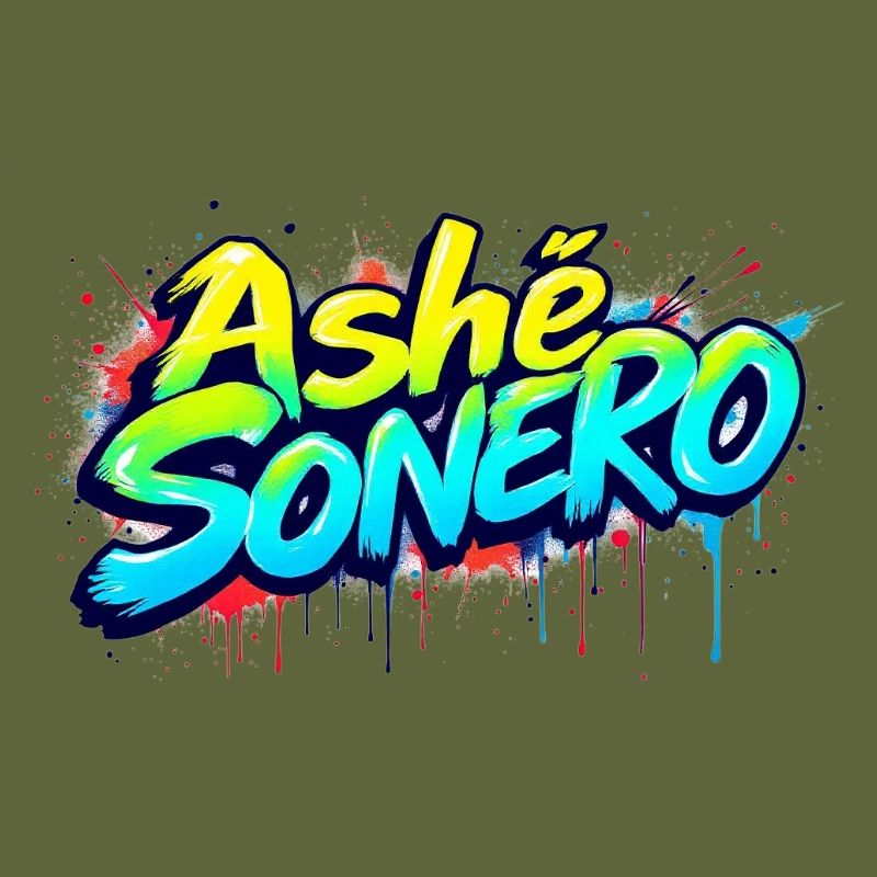 Ashe Sonero Graffiti Rainbow